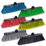 Deluxe Soft Broom Head 12" Various Colours