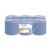 P33 - Centre Feed Rolls, Blue 2 Ply, 190mm x 150m, per 6 rolls