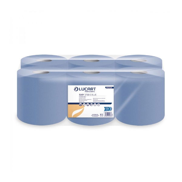 P33 - Centre Feed Rolls, Blue 2 Ply, 190mm x 150m, per 6 rolls