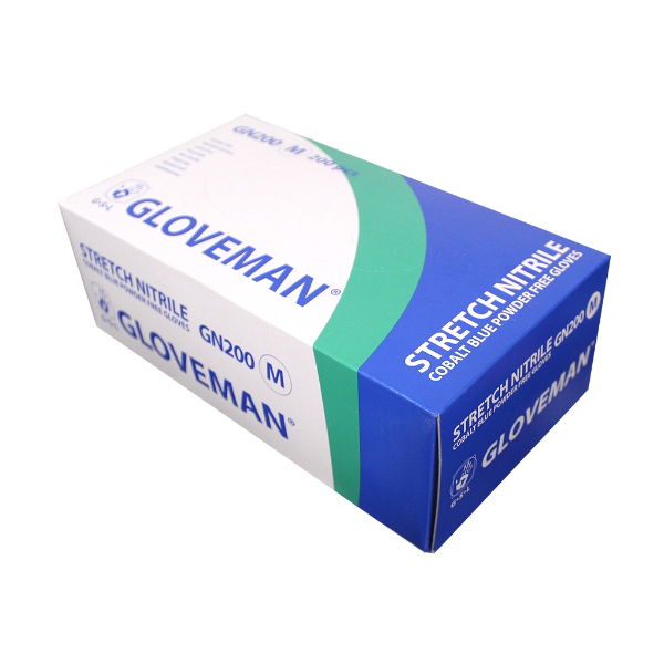 Gloveman Cobalt Blue GN200 Nitrile Gloves