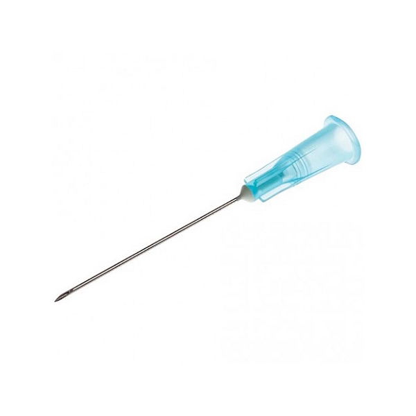 Hypodermic Needles, Blue, 23g x 25mm per 100