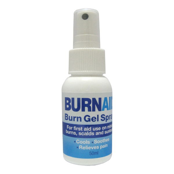 Burnaid Burn Gel Spray, 50ml, Pack of 6