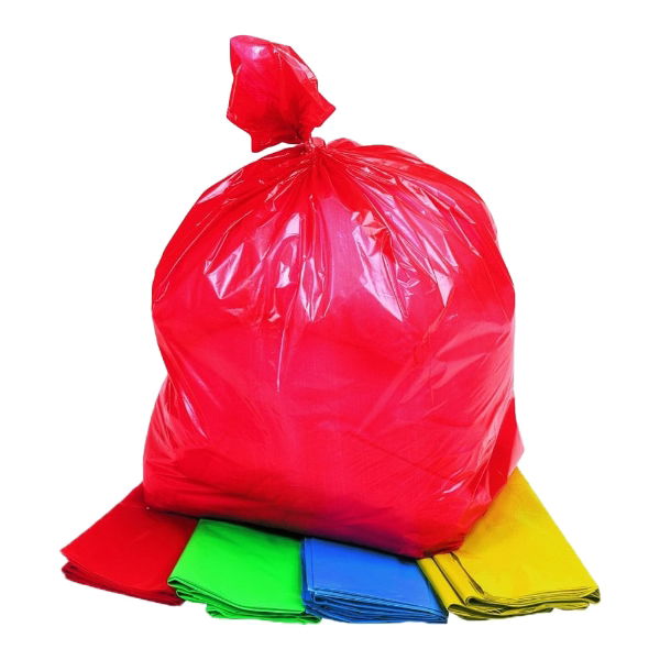 Red Refuse Sacks 18/29 x 39", Heavy Duty, per 200