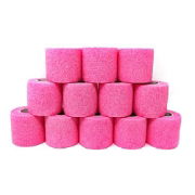 INKSAFE Pink Grip Wrap, 5cm x 4.5m, Box of 12 Rolls