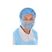 WW1012/B - Beard Masks, Non Woven, Blue, Pack of 100