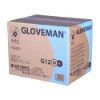 G12 - Gloveman Blue Vinyl Powder Free Gloves 100pcs Sizes XS - XL