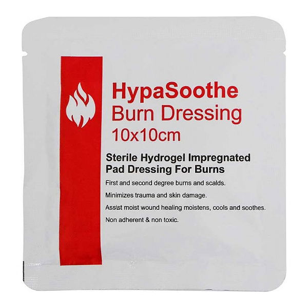 FA41/C - Hypasoothe Burn Dressings, 10cm x 10cm, Pack of 5