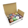 INKSAFE Assorted Grip Wrap, 5cm x 4.5m, Box of 12 Rolls