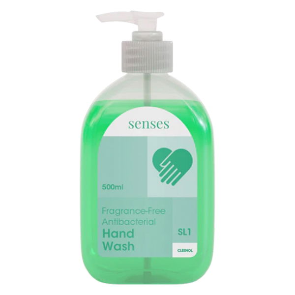 Senses Fragrance-Free Antibac Hand Wash, 6 x 500ml