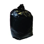 Compactor Sacks, Black, 18/34x46\", XHD, per 100