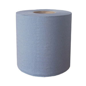 p4 Centre Feed Rolls 2ply Blue