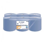 P207 - Lucart Towel Rolls, Blue 1 Ply, 861289, 180m per 6 rolls