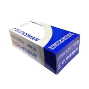 G800 Gloveman Stretch White Nitrile Gloves