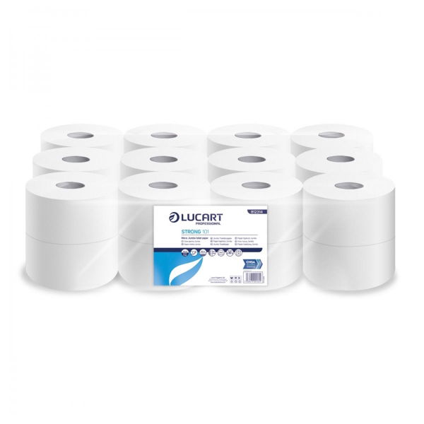 P128 - Micro Jumbo Toilet Rolls, 2ply, 812314, 24 x 80m per case