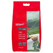 Tea Bags Chefs Larder, Fairtrade, 1100 per pack