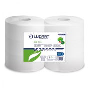 P107 - Jumbo Toilet Rolls, 2 Ply 2.25" core 300m, 812377 per 6 rolls